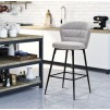 TABURET DE BAR LOSANNA GR SET 2 PZ CM 52X59X108
