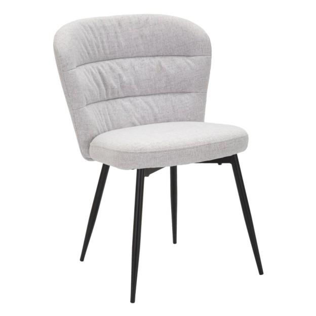 SCAUN LOSANNA GRI SET 2 PZ CM 58X60,5X85