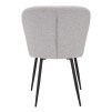 SCAUN LOSANNA GRI SET 2 PZ CM 58X60,5X85