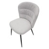 SCAUN LOSANNA GRI SET 2 PZ CM 58X60,5X85