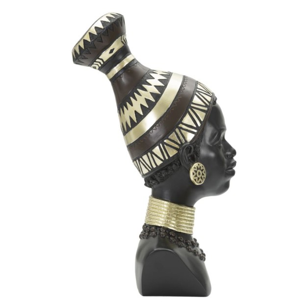 FIGURINA TRIBU FEMEIE MASSAI 23X19X38,5