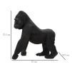 FIGURINA GORILA NEGRA CM 35X21,5X37,5