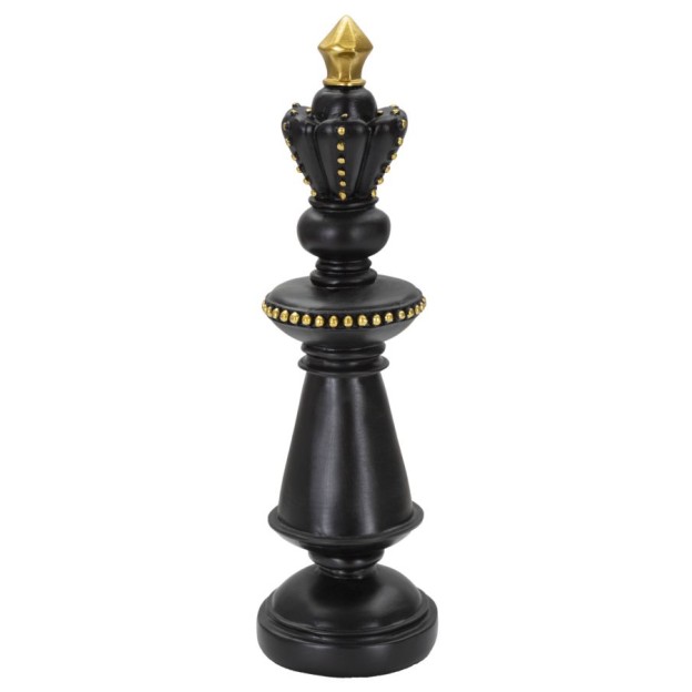 FIGURINA REGELE NEGRU ȘI AURIU 11X32,5