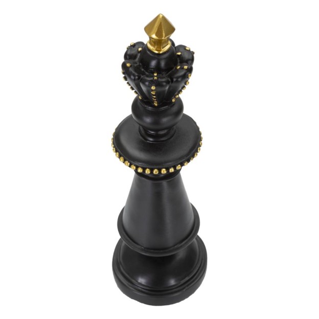 FIGURINA REGELE NEGRU ȘI AURIU 11X32,5