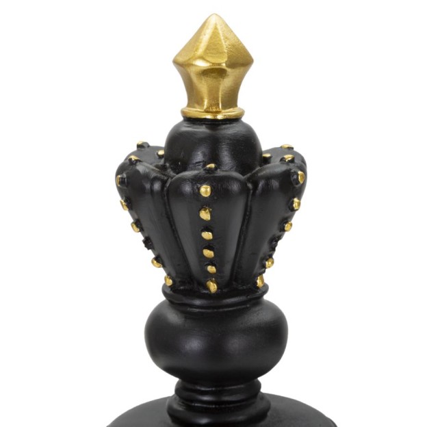 FIGURINA REGELE NEGRU ȘI AURIU 11X32,5