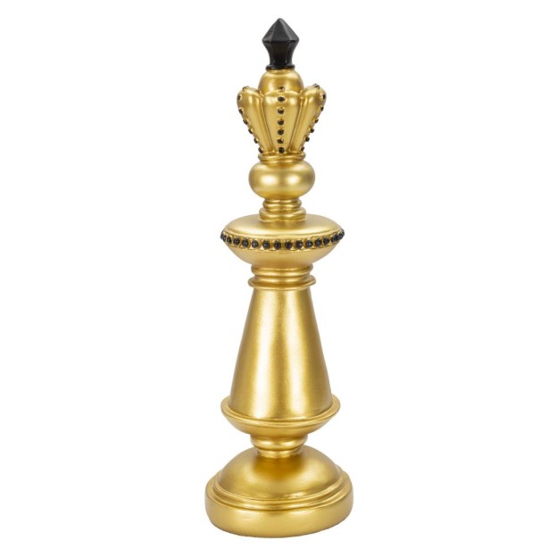 FIGURINA REGELE AURIU SI NEGRU 11X32,5