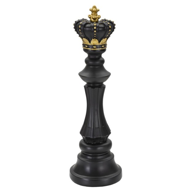 FIGURINA REGELE NEGRU ȘI AURIU 13X40,5
