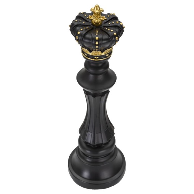 FIGURINA REGELE NEGRU ȘI AURIU 13X40,5