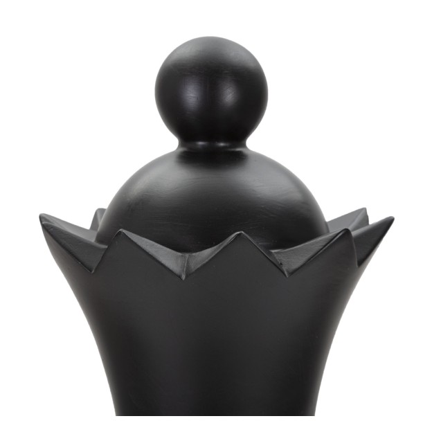 FIGURINA REGINA NEGRU SI AURIU 15X50