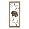 PANOU DE PERETE FIER/LEMN KOMAN -A- CM 26X2,5X60