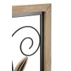 PANOU DE PERETE FIER/LEMN KOMAN -B- CM 26X2,5X60