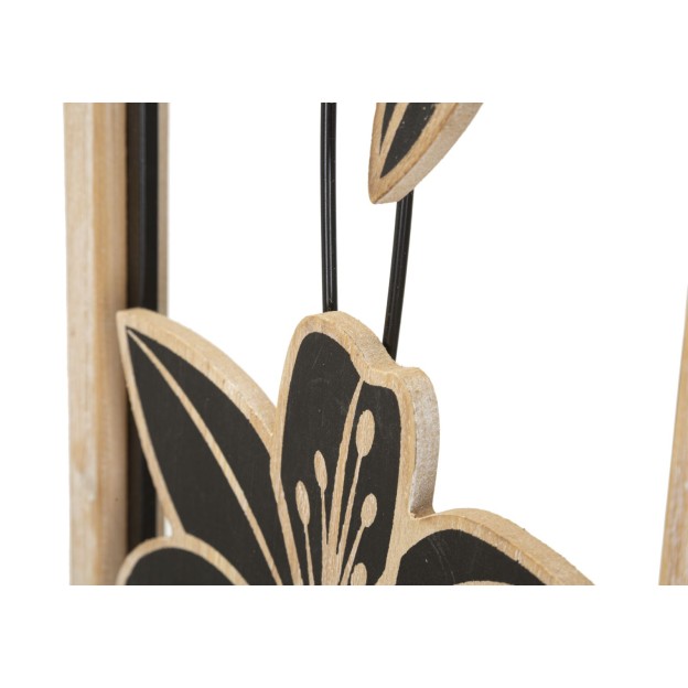 PANOU DE PERETE FIER/LEMN KOMAN -B- CM 26X2,5X60