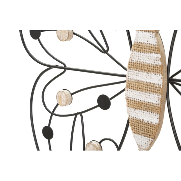 PANOU PERETE FIER/LEMN FLUTURE CM 39,5X1,5X33,5 MIN 2
