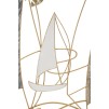 PANOU DE PERETE FIER BARCA 123,8X5,1X69,9