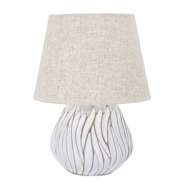 LAMPĂ DE MASA POLYRESIN HONDURAS CM Ø 35X48