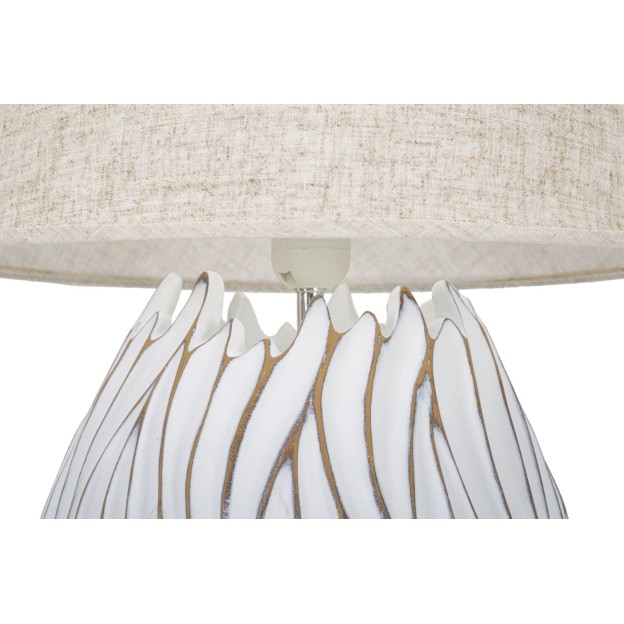 LAMPĂ DE MASA POLYRESIN HONDURAS CM Ø 35X48