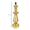 FIGURINA REGELE AURIU SI NEGRU 11X32,5