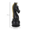 FIGURINA CAL NEGRU 18,5X50