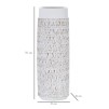 VAZA POLIRESINA NAIROBI OVALA CM 19X12X50