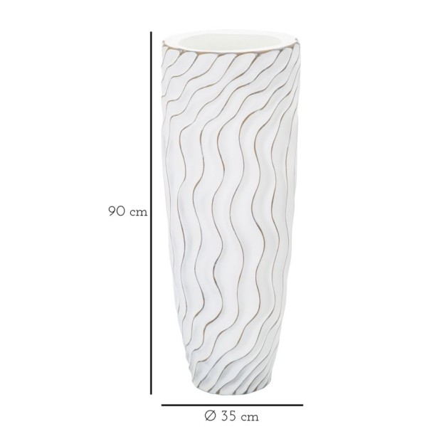 VAZA POLIRESINA CM Ø 35X90