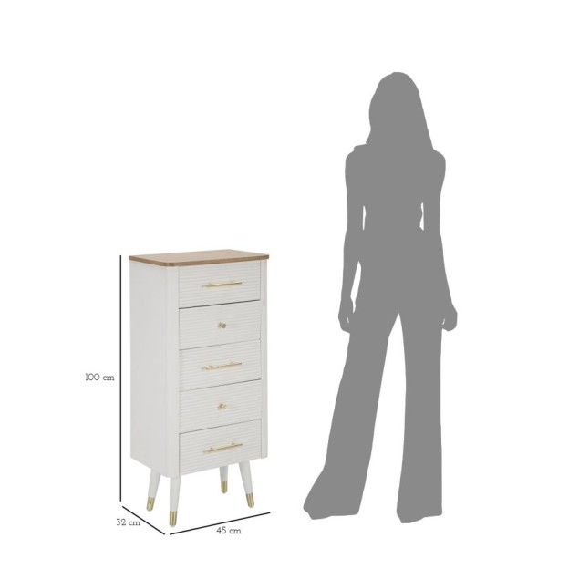 COMODA SERTARARE MATERA CM 45X32X100