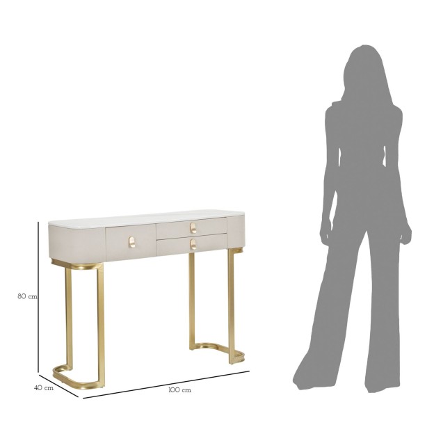 CONSOLA 3 SERTARE BEAUTY CM 100X40X80