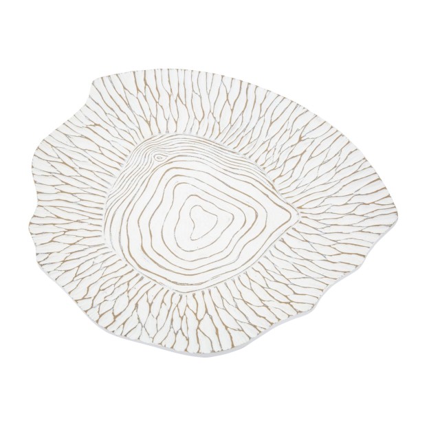 TAVA DECORATIVA POLIRESINA CM 37X34X6