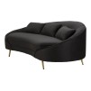 CANAPEA CU PERNE NEGRE LOZE OSLO 185X84X68