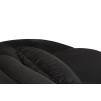 CANAPEA CU PERNE NEGRE LOZE OSLO 185X84X68