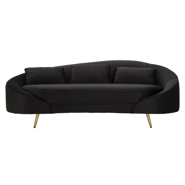CANAPEA CU PERNE NEGRE LOZE OSLO 185X84X68