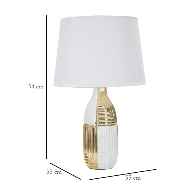 LAMPĂ DE MASA GLAM LINE CM Ø 33X54