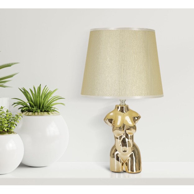 LAMPĂ DE MASA GLAM FEMEIE CM Ø 25X39,5