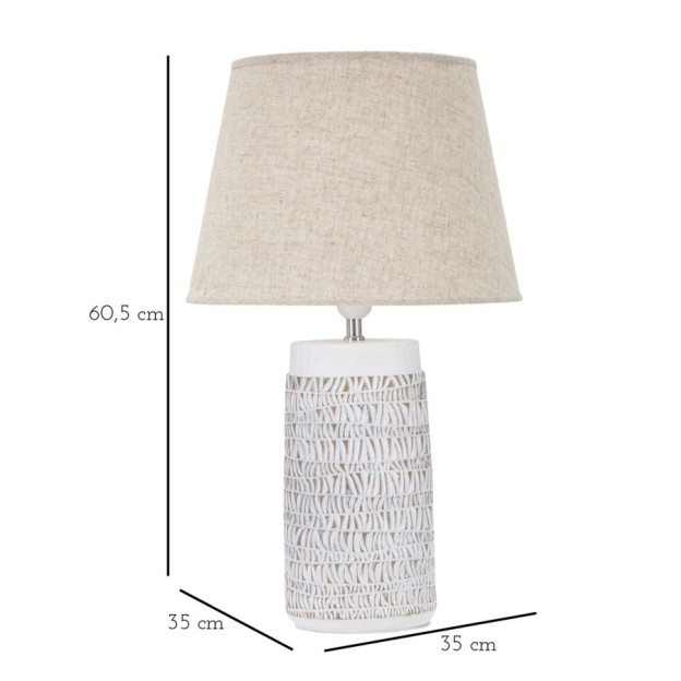 LAMPĂ DE MASA POLIREZINA NAIROBI CM Ø 35X60,5