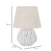 LAMPĂ DE MASA POLYRESIN HONDURAS CM Ø 35X48