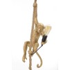 PLAFONIERA MONKEY GOLD CM Ø 27X32X60