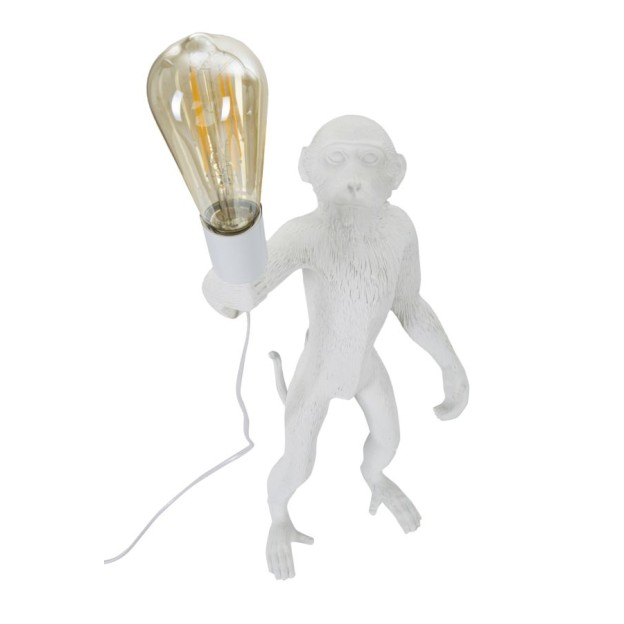 LAMPA DE MASA MONKEY ALBA CM Ø 26X34X55