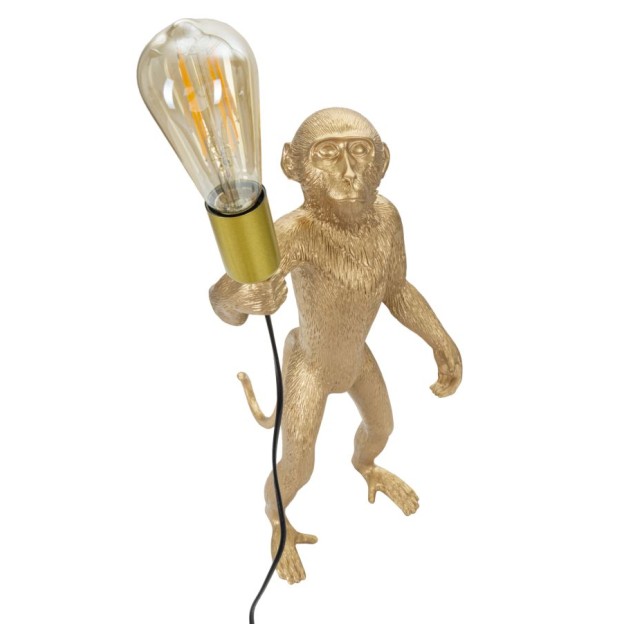 LAMPĂ DE MASA MONKEY GOLD CM Ø 26X34X55