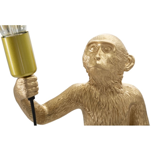 LAMPĂ DE MASA MONKEY GOLD CM Ø 26X34X55
