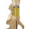 LAMPĂ DE MASA MONKEY GOLD CM Ø 26X34X55