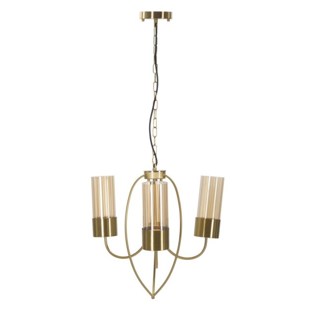 PLAFONIERA VERSAILLES 3 LUMINI CM Ø 60X103