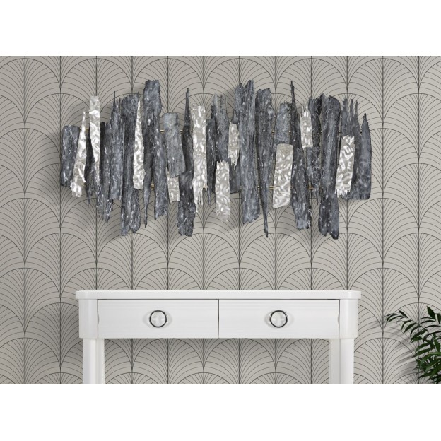PANOU PERETE FIER SCULPT CM 122,6X6,4X62,9