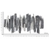 PANOU PERETE FIER SCULPT CM 122,6X6,4X62,9
