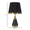 LAMPĂ DE MASA BLACKY CM Ø 28X50
