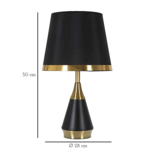 LAMPĂ DE MASA BLACKY CM Ø 28X50