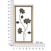 PANOU PERETE FIER/LEMN GIRISH -B- CM 30X2,5X60