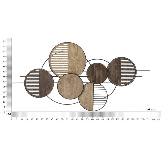 PANOU DE PERETE FIER WOODY CM 134X4X69,2