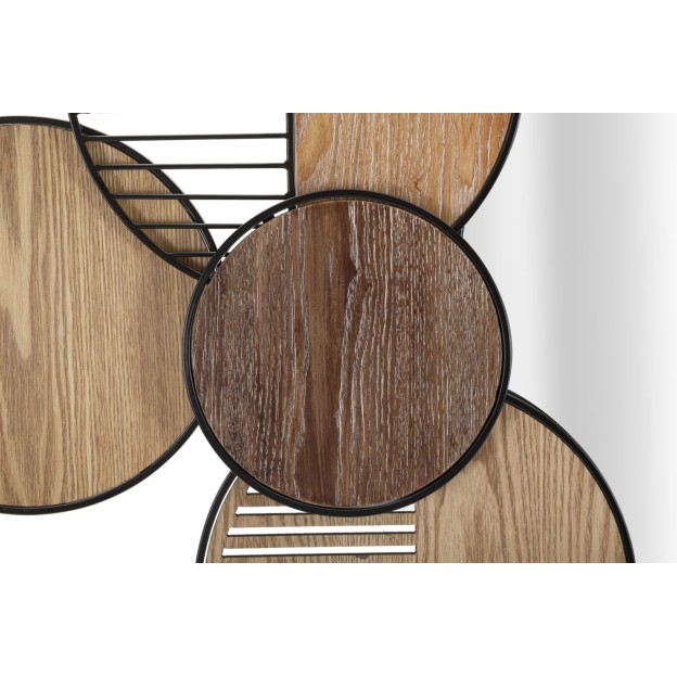OGLINDA DE PERETE WOODY CM 123,2X4,4X63,5