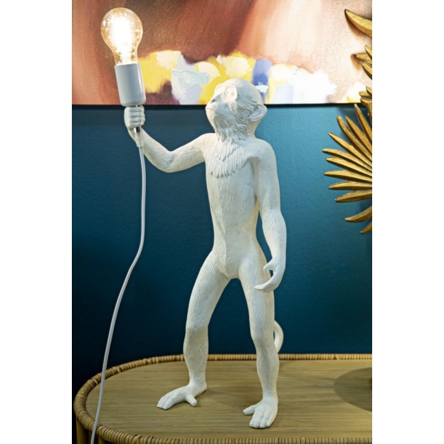 LAMPA DE MASA MONKEY ALBA CM Ø 26X34X55