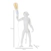 LAMPA DE MASA MONKEY ALBA CM Ø 26X34X55