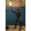 LAMPĂ DE MASA MONKEY NEGRĂ CM Ø 26X34X55